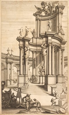 Lot 298 - Pozzo (Andrea). Rules and examples of perspective proper for painters and architects, circa 1725