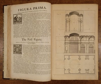 Lot 255 - Pozzo (Andrea). Rules and examples of perspective proper for painters and architects, circa 1725