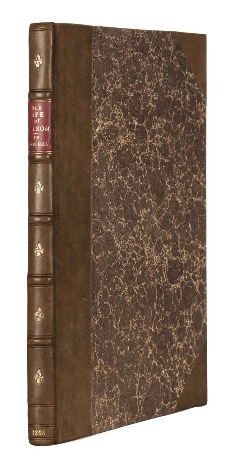 Lot 22 - Churchill (T.O.). The Life of Lord Viscount Nelson, Duke of Bronte