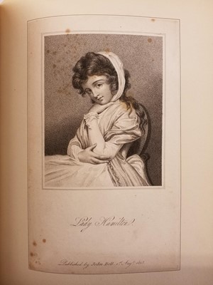 Lot 20 - Baily (J.T. Herbert). Emma, Lady Hamilton