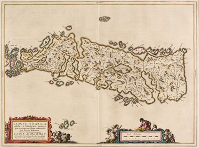 Lot 447 - Scottish Islands. Blaeu (J. & Pont T.), Four maps, circa 1654