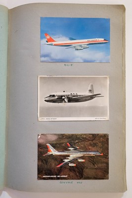 Lot 17 - Aviation Postcards. A superb personal aircraft postcard collection