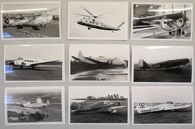 Lot 13 - Aviation Photographs. A mixed collection photographs