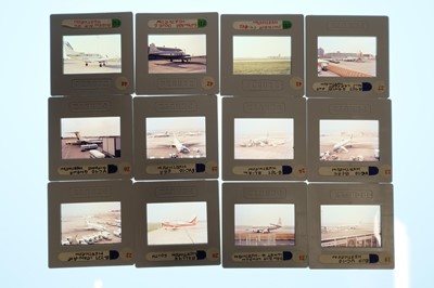 Lot 24 - Aviation Slides. Civil aviation slides