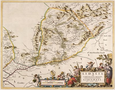 Lot 444 - Scotland. Blaeu (Johannes & Pont Timothy), Three regional maps, circa 1654