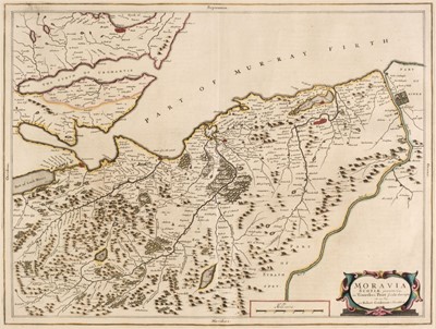 Lot 442 - Scotland. Blaeu (Johannes & Pont Timothy), Four regional maps, circa 1654