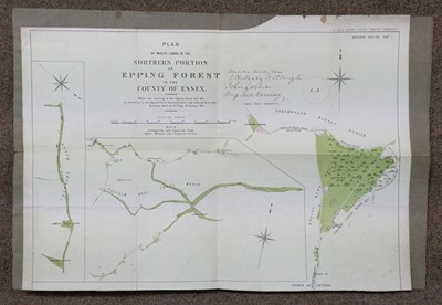Lot 161 - Epping Forest. Plan of..., Epping Forest in the County of Essex,..., 1877