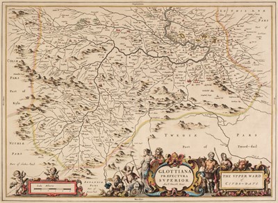 Lot 443 - Scotland. Blaeu (Johannes & Pont Timothy), Four regional maps, circa 1654