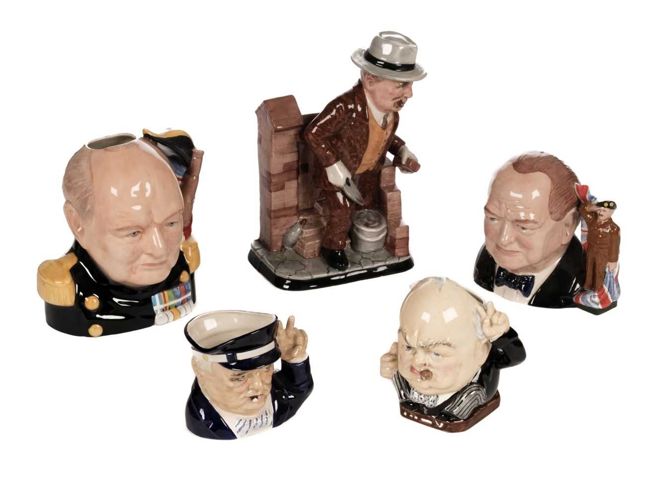 Lot 390 - Churchill (Winston Spencer). A collection of toby jugs