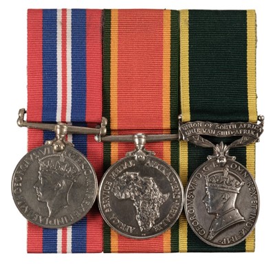 Lot 300 - A group to Staff Sergeant O.S. Sheard, South African Medical Corps