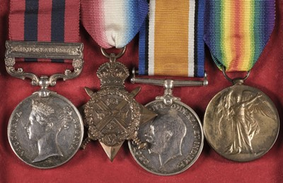 Lot 291 - A West Country group to Colonel A.L. Phillips, India Staff Corps