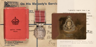 Lot 278 - British Empire Medal, Military Division