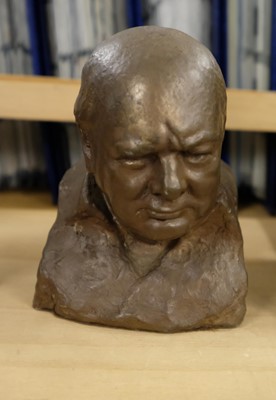 Lot 393 - Churchill (Winston Spencer). A collection of bronzed busts
