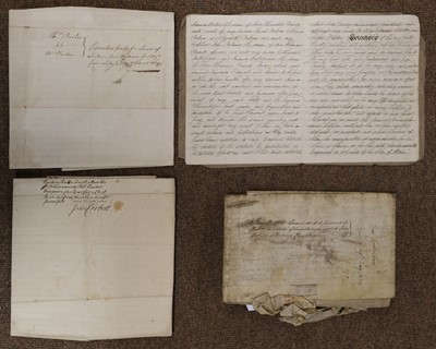 Lot 193 - Vellum Deeds & Documents.