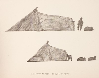 Lot 3 - Canada. Drawings by Enooesweetok of the Sikosilingmint Tribe of Eskimo, 1st edition, 1915