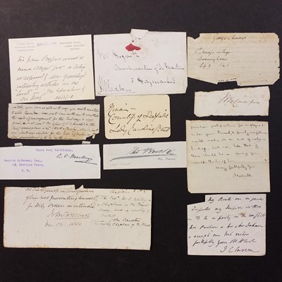 Lot 169 - Russell (John, 1792-1878). A group of 6 Autograph Letters Signed, 'Russell', 1846 to 1875