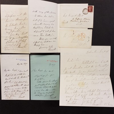 Lot 169 - Russell (John, 1792-1878). A group of 6 Autograph Letters Signed, 'Russell', 1846 to 1875