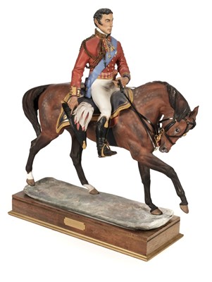 Lot 246 - Royal Worcester. Duke of Wellington modelled by B Winskill