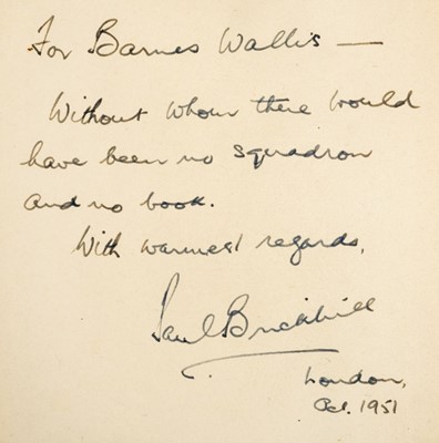 Lot 325 - Wallis (Barnes Neville, 1887-1979). The Dam Busters by Paul Brickhill, 1st edition, 1951