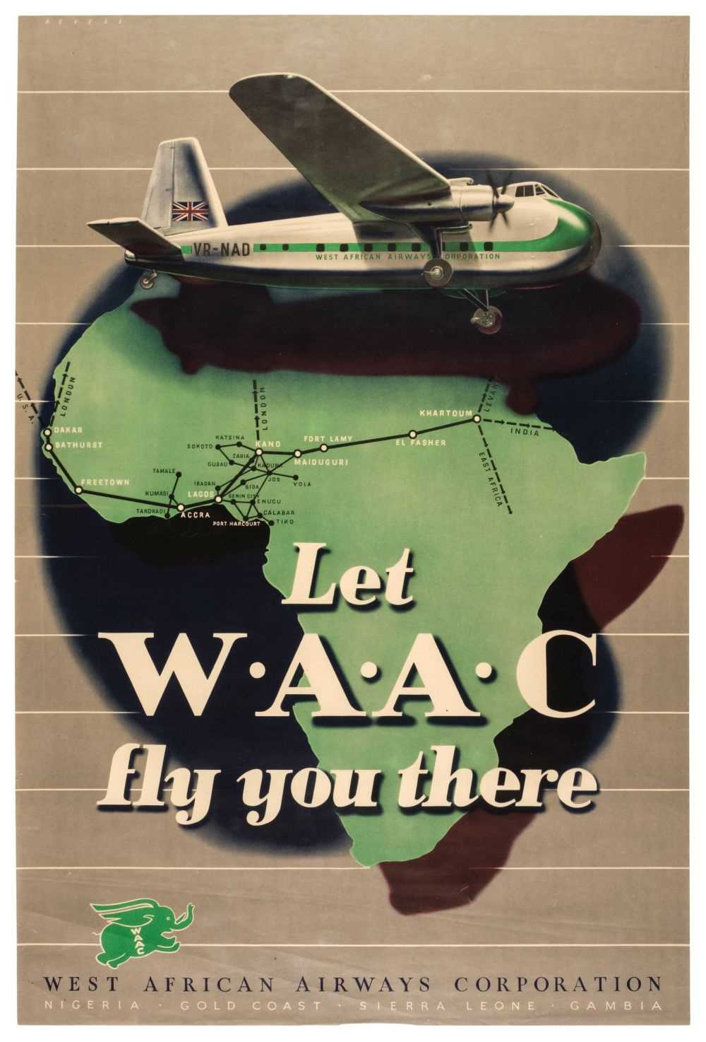 Lot 159 West African Airways Corporation.