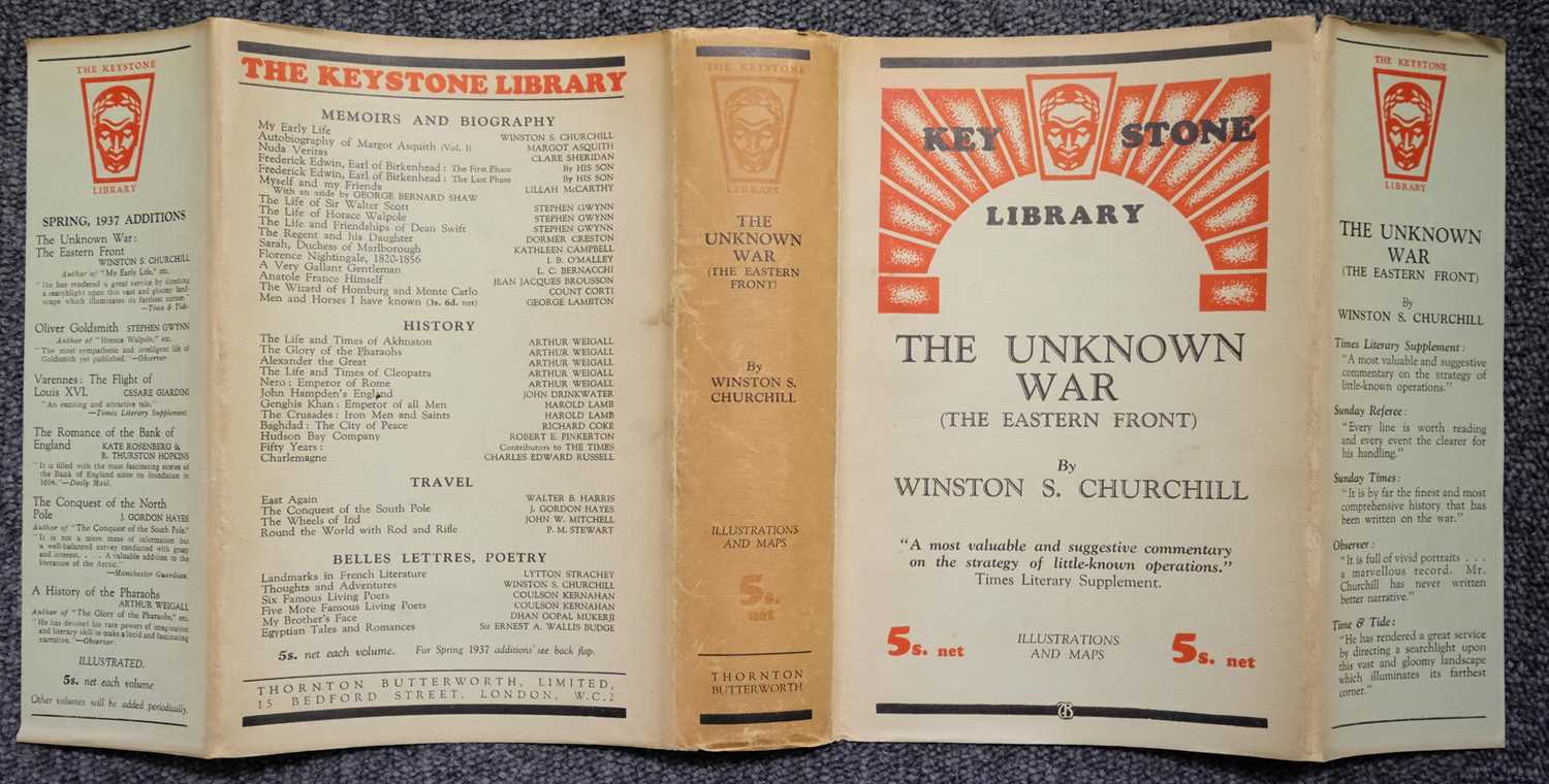 Lot 352 - Churchill )Winston Spencer). The Unknown War. The Eastern Front,  1937