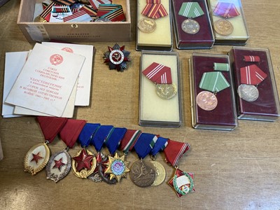 Lot 482 - Soviet & East German Medals