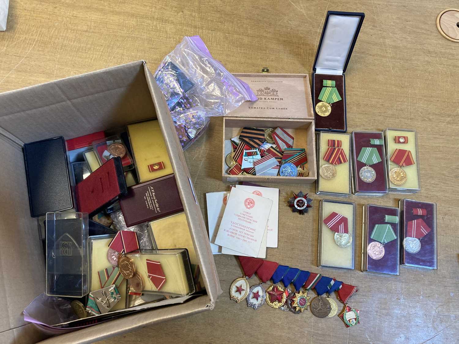 Lot 482 - Soviet & East German Medals