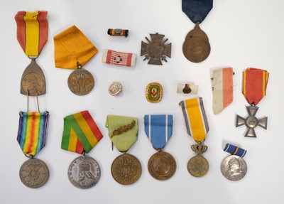 Lot 281 - Foreign Medals. A mixed collection including French, Belgium and Dutch