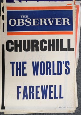 Lot 378 - Death of Churchill. Sunday Mirror. The Great Farewell Pictures, [1965]