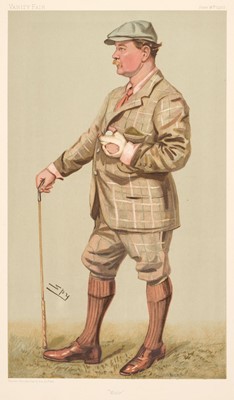 Lot 241 - Vanity Fair. A collection of 51 sporting related cartoons, late 19th & early 20th century