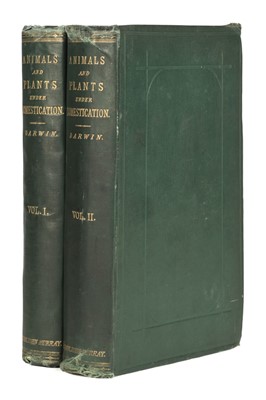 Lot 100 - Darwin (Charles). The Variation of Animals and Plants, 2 volumes, 1st edition, 1868