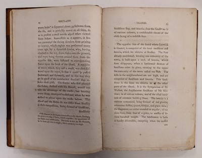 Lot 112 - MacCulloch (John). A Description of the Western Islands of Scotland, 1819, & Jameson, Shetland, 1798