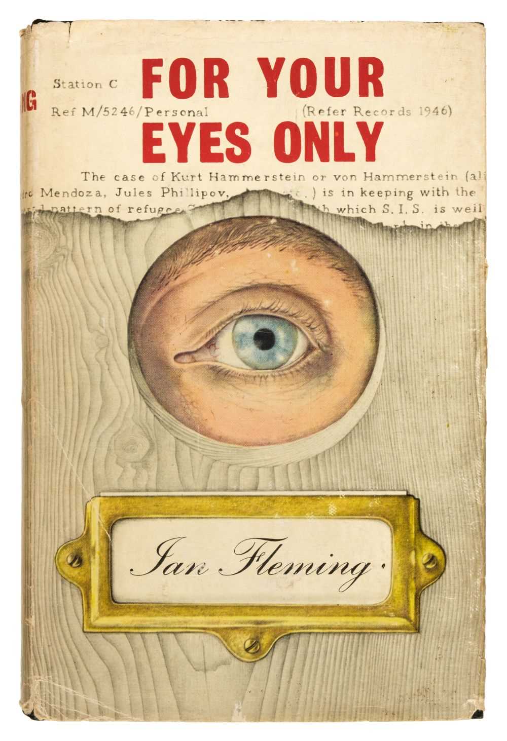 Lot 819 - Fleming (Ian). For Your Eyes Only, 1st edition, 1960