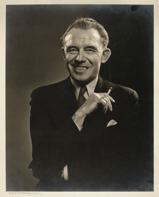 Lot 60 - Karsh (Yousuf, 1908-2002). Portrait of Dr D.A. Spencer FRPS, c. 1950, vintage gelatin silver print