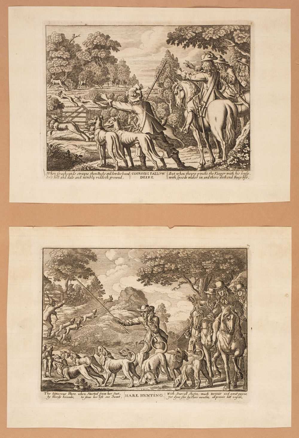 Lot 232 - Sporting prints. A collection of 26 prints, 17th - 19th century