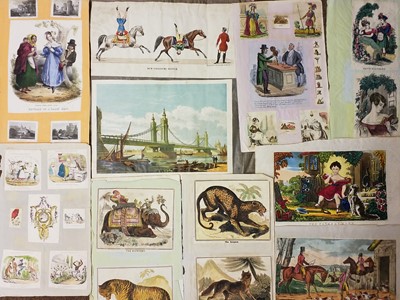 Lot 232 - Sporting prints. A collection of 26 prints, 17th - 19th century