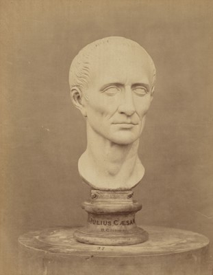 Lot 14 - Fenton (Roger, 1819-1869). Five photographs of Roman busts at the British Museum, c. 1855