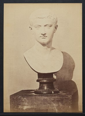 Lot 14 - Fenton (Roger, 1819-1869). Five photographs of Roman busts at the British Museum, c. 1855