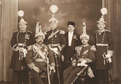 Lot 401 - Nepal. A group of 6 photographs of Nepalese royalty by Lafayette, c. 1938