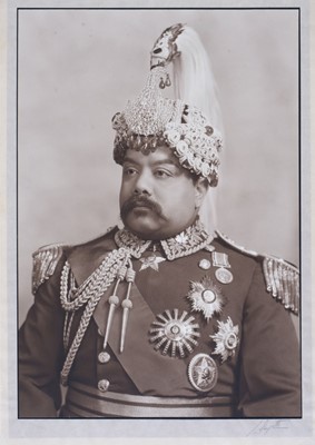 Lot 401 - Nepal. A group of 6 photographs of Nepalese royalty by Lafayette, c. 1938