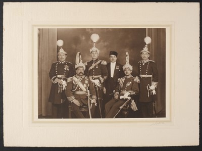 Lot 401 - Nepal. A group of 6 photographs of Nepalese royalty by Lafayette, c. 1938