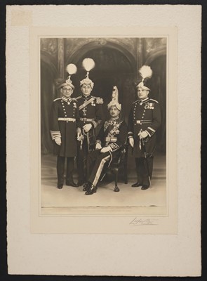 Lot 401 - Nepal. A group of 6 photographs of Nepalese royalty by Lafayette, c. 1938