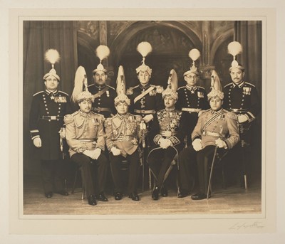 Lot 401 - Nepal. A group of 6 photographs of Nepalese royalty by Lafayette, c. 1938