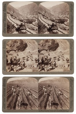 Lot 142 - Peru. A collection of 60 stereoviews of Peru, Underwood & Underwood, early 1900s