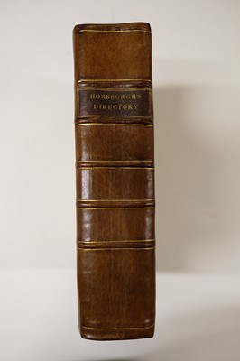 Lot 19 - Horsburgh (James). India Directory, 2nd edition, 1817-18