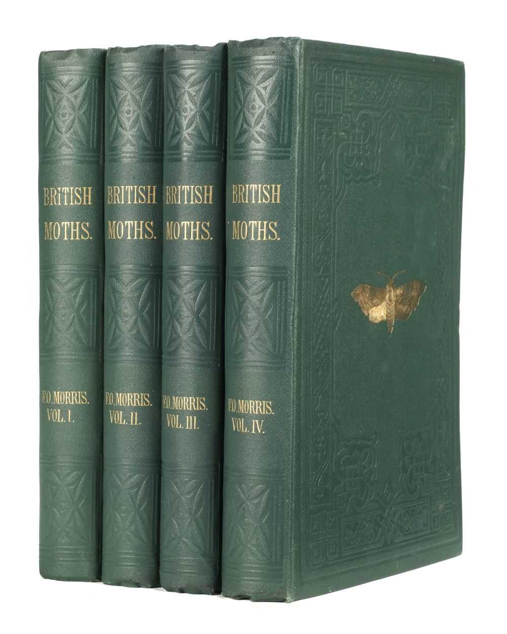 Lot 117 - Morris (Francis Orpen). A Natural History of British Moths, 4 volumes, 1st edition, 1872
