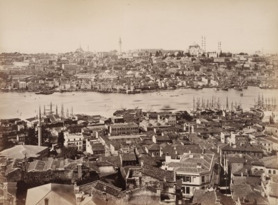 Lot 382 - Turkey. An album containing 65 mounted albumen prints, c. 1870s