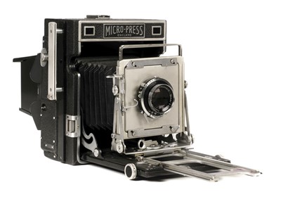 Lot 108 - MPP Micro-Press 5x4 large format camera with Schneider-Kreuznach lenses