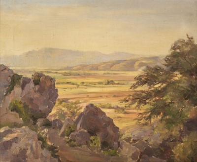 Lot 22 - Marshall (M., early 20th century). "Sunlit plains, Taxila", 1928