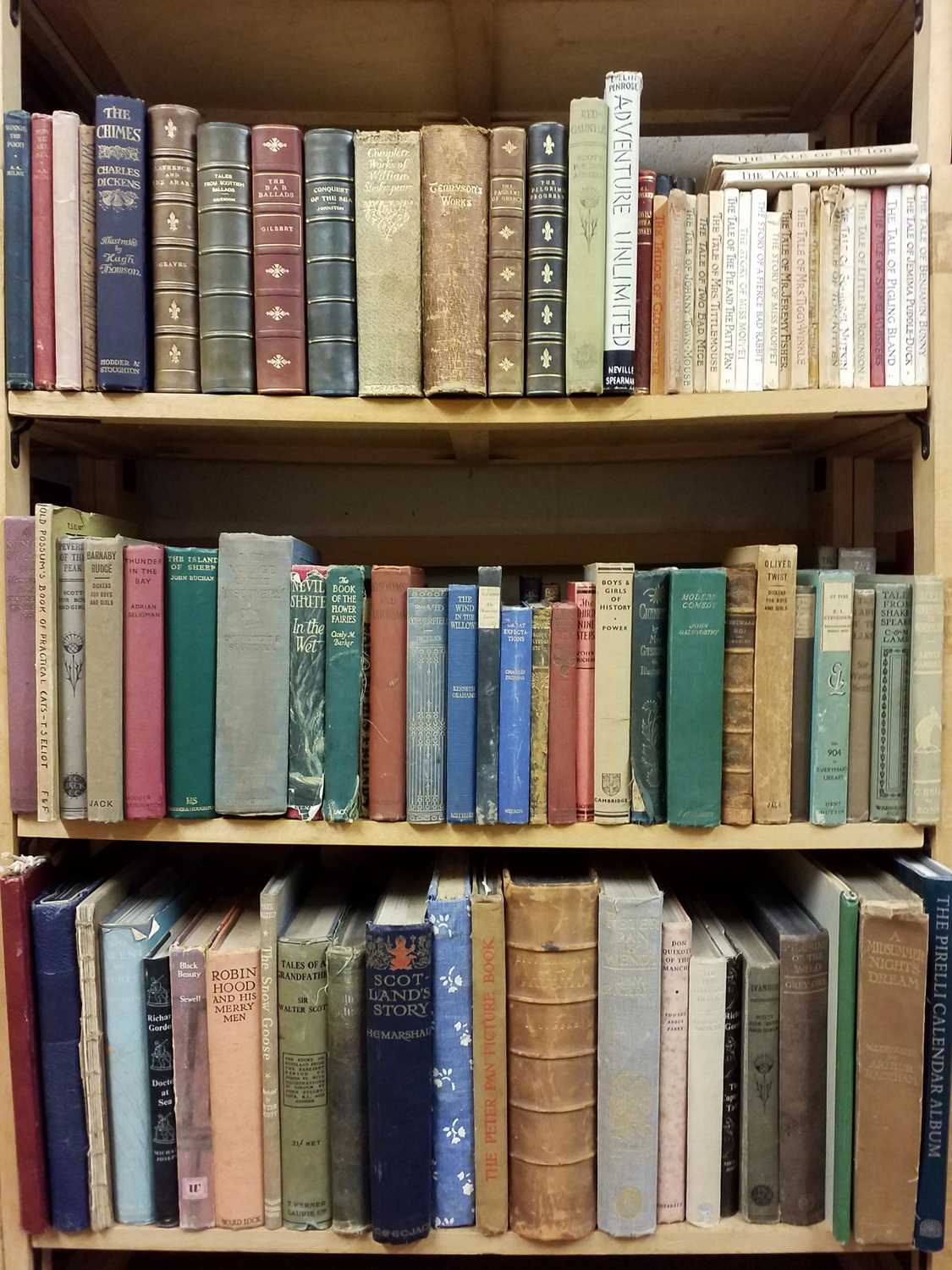 Lot 390 - Literature. A collection of miscellaneous 19th & early 20th century literature & fiction